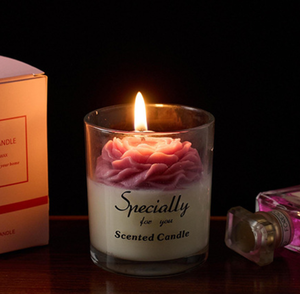 Coffret Cadeau de Luxe pour Femme : Bougies Parfumées en Cire de Soja Naturelle avec Cristal Œil Turc et Motif Floral Astrologique - Product Image 6