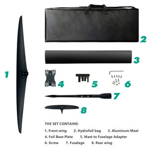 New Design ART V2 1700 Carbon <strong>Hydrofoil</strong> Carbon Fiber Wing Foil Kite Surfing <strong>Hydrofoil</strong> For Ocean Waters - Product Image 5