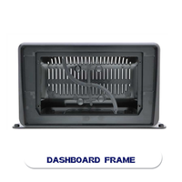 Meihua OEM Série FH – Pièce de rechange pour lecteur DVD de voiture, accessoires, cadre d'autoradio 10 pouces pour tableau de bord avec faisceau de câbles