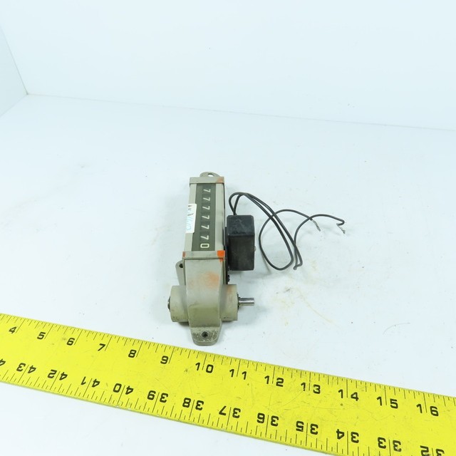 PLC CV-417 D-35410-1 7-Digit Mechanical Rotary Counter with Reset Key Warranty Product