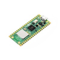 Placa de Desarrollo Raspberry Pi Pico 2 W, Microcontrolador Multiusos, Diseño de Doble Núcleo, Compatible con Wi-Fi 4 de 2.4GHz 802.11n