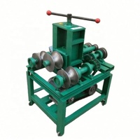 Cintreuse électrique verticale de type 76 pour tubes ronds et carrés, pour la construction de serres, machine à cintrer les arcs et à rouler les tubes