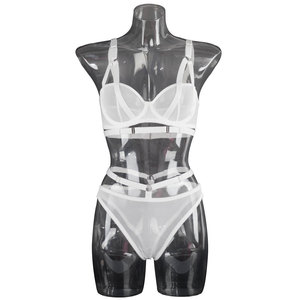 New <b>Sexy</b> Women's Underwear <b>Set</b> With Mesh Splicing Perspective Attractive Gathering Slim Fit <b>Sexy</b> Lingerie Women's Clothing - Product Image 6