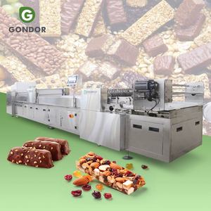 Nougat Pressing Small Cereal Cholet Forming Chocolate Cutting Muesli Peanut Nut Bar Food Make Machine - Product Image 1