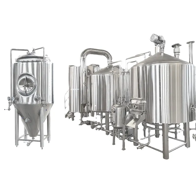 Equipo de cervecería, maquinaria para elaboración de cerveza, 10 BL