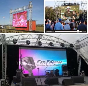จอแสดงผล LED กลางแจ้ง P5 สีเต็มรูปแบบ ความสว่างสูง SMD แบบโมดูลาร์ หน้าจอ LED ภายนอก HDR10 IP65 กันน้ำ รองรับ Mobile CMS ความละเอียด 1080P - Product Image 3