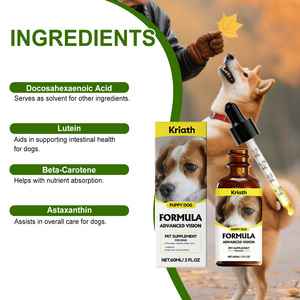 Gocce Nutrienti per la Cura degli Occhi dei Cani - Promuovono la Salute Fisica del <span class=keywords><strong>Cane</strong></span>, Mantengono la Pulizia degli Occhi, Offrono una Cura Confortevole e Delicata - Product Image 4