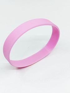 Pulsera/Brazalete de Silicona de Color Sólido con Impresión de Letras Personalizadas Luminosas para Actividades de Grupo, Deportes de Equipo y Baloncesto - Product Image 4
