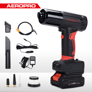 <span class=keywords><strong>Aspirateur</strong></span> de voiture portable sans fil AEROPRO A703 20V Max 5 en 1 et gonfleur de pneus avec jauge de pression des pneus numérique - Product Image 6