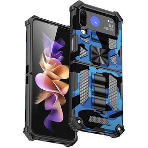 เคสโทรศัพท์แบบมีขาตั้งในตัวสำหรับ Samsung Galaxy Z Flip 4สำหรับ Z Flip 3/Flip <span class=keywords><strong>5</strong></span>เคสฝาหลังกันกระแทก - Product Image 5