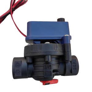 Vente chaude 24V AC électrovanne d'eau 25mm raccords de système d'irrigation goutte à goutte en plastique petit couplage 32mm de diamètre - Product Image 1