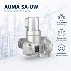Actionneur multi-tours intelligent AUMA SA SAV SAEx SAUW pour contrôle d'usine, vente directe usine en gros - Product Image 3