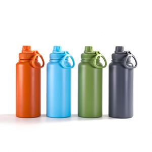 Botella de Agua Deportiva de Acero Inoxidable 304 con Aislamiento al Vacío, Aislamiento Térmico de 12-24 Horas, Diseño Moderno Recto - Product Image 5