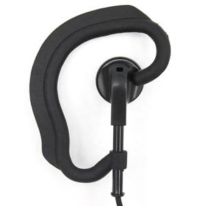 walkie talkies en forma de C espía de la policía tph700 radio gancho para la oreja del auricular con ptt del micrófono - Product Image 3