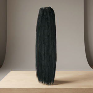 12A Unprocessed Raw Remy Double Drawn Indian Human Hair Bundles <b>Cheap</b> 100% Virgin Hair Weaving Yiwigs 100g - Product Image 2