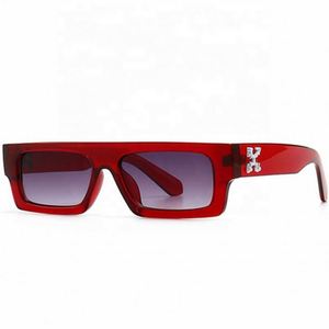 Gafas de Sol de Moda con Logotipo Personalizado, Estilo Vintage, Montura Ancha, Gafas de Sol Rectangulares para Mujer con Protección UV400 - Product Image 2