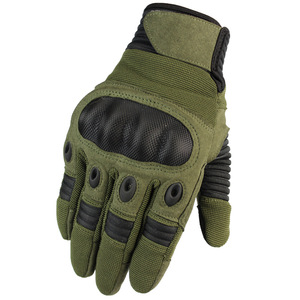 Koolstofvezel Tactische Handschoenen Combat Jacht Sport Volledige Vinger Handschoenen Rijden Outdoor Training Beschermende Handschoenen