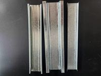 HaoFa 2026 – Meilleure vente : Profilé métallique en acier galvanisé argenté de type C, ignifuge, antirouille, haute résistance pour bâtiments de bureaux