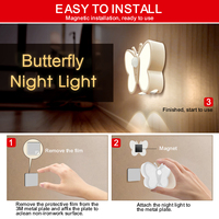 Bertenaga baterai dapur nirkabel dapat diisi ulang lampu Linear lemari lampu Led Sensor gerak pencahayaan di bawah lemari pakaian lampu kabinet