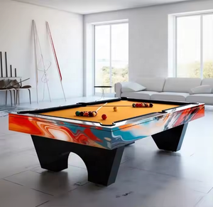 Tables de billard modernes et classiques les plus récentes en usine Tables de billard en ardoise 7FT 8FT 9FT Accessoires gratuits de qualité de tournoi pour bar - Product Image 1