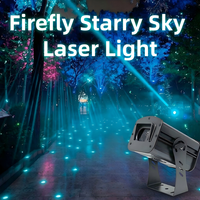 Projecteur laser ciel étoilé 2W RGB pleine couleur, étanche IP65, DMX512, 60, directement de l'usine °   Scénographie pour scène de jardin en plein air