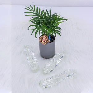 सुंदर स्पष्ट क्रिस्टल ग्लास गुदा प्लग और महिलाओं के लिए <span class=keywords><strong>Dildo</strong></span> के जी-स्पॉट प्रोस्टेट मालिश - Product Image 3