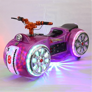 Coche Eléctrico de Juguete <span class=keywords><strong>Kidzone</strong></span> para Niños - Parque de Trampolines de Fibra de Vidrio al Aire Libre con Batería y Música - Product Image 3