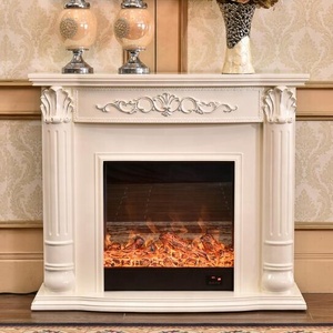 BOTON STONE Vente en gros de manteau de <span class=keywords><strong>cheminée</strong></span> en marbre blanc entouré de pierre sculptée au Maroc - Product Image 5