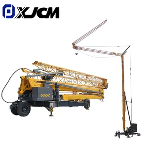 2 ton torre guindaste hidráulico Mini Mobile Tower Crane para construção