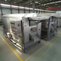 Machine de torréfaction d'arachide équipement de torréfaction d'écrou four de torréfaction électrique commercial haute productivité grain de café de noisette de cajou