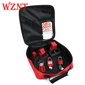 Kit di Bloccaggio per <span class=keywords><strong>Serratura</strong></span> Cilindrica WZNT di Qualità con Backset da 50mm e 2 Chiavi |   Borsa di Sicurezza Portatile Vuota per Procedure di Blocco e Etichettatura (Lockout Tagout) - Product Image 5