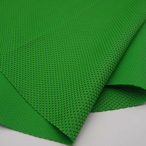 DT253 Tissu maille sandwich tricoté chaîne bicolore 70% polyester + 30% rayonne pour usage sportif, bagages et chaussures – Ventes flash - Product Image 1