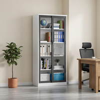 Armoire à dossiers à 3 tiroirs en métal moderne XLB, verrouillable, spéciale pour les documents financiers, les bons de commande, l'archivage comptable, stockage épaissi