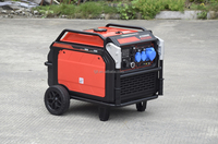 Générateur à essence monophasé 2kW 2kVA CA, refroidi par air, avec onduleur et démarrage automatique, dispositif fiable de secours pour la maison