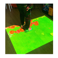 Système de projection de sol interactif multi-écrans jeux interactifs plancher interactif 3d