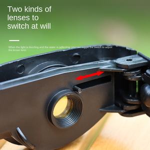 แว่นตากล้องโทรทรรศน์ HD พลังสูงสำหรับกลางคืนแบบพกพากลางแจ้งนาฬิกาลอยลอยลอยอุปกรณ์ตกปลา - Product Image 4