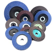 Disques à lamelles verticales calcinés OEM de 125*22 mm à haute dureté avec support en plastique