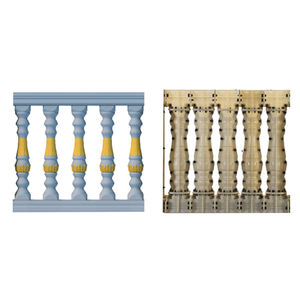 Livraison rapide, stock disponible, moule en <span class=keywords><strong>béton</strong></span> pour balustrade incurvée de porche, moule pour main courante, poteau de clôture, vase, balustrade, <span class=keywords><strong>palissade</strong></span>, borne - Product Image 5