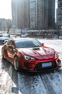 Kit Carrozzeria Larga Stile Rocket per Toyota GT86 Subaru BRZ 86 con Paraurti Anteriore e Posteriore Larghi, Spoiler e Cofano - Product Image 4