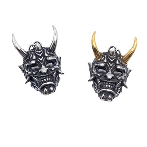 Pendentif Crâne de Taureau Monstre en Acier Inoxydable, Collier Unisexe Thème Animal, Breloque Tendance 216065 - Product Image 2