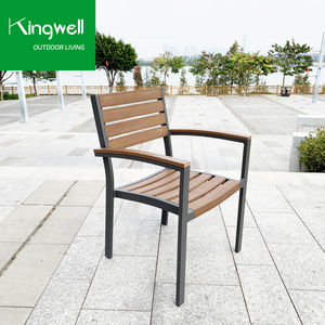 Sıcak satış Modern açık restoran mobilya alüminyum yemek seti avlu parkı için su geçirmez UV dayanıklı masa - Product Image 4