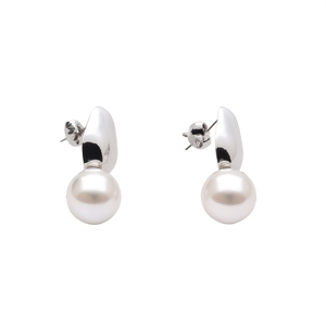 Pendientes de Perlas de Acero Inoxidable 316L con Baño de Oro PVD, Resistentes y Sostenibles - Product Image 2