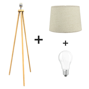 Indoor Home Decor Nordic Modern Holz Ecke Stehlampe Hand gefertigte klassische Stativ Stehlampe für Hotelzimmer - Product Image 2