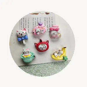 Resin Charms Cartoon Girls Flat Back Ornament Jewelry Bows Accessories Free Shipping