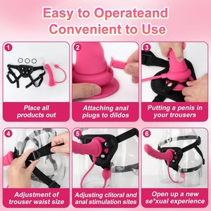 Vibrador con Correa, Juguetes Sexuales para Mujeres, Control por Aplicación, Estimulación del Punto G y del Clítoris, para Mujeres, Parejas y Lesbianas - Product Image 3