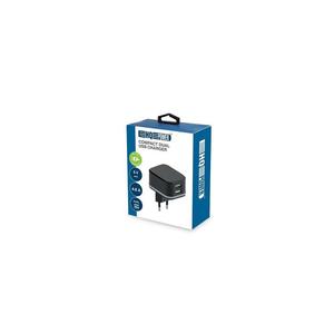 HQ-Power CHARGEUR COMPACT AVEC DOUBLE SORTIE USB 5 V - 4.8 A max. - 24 W max. -noir - Product Image 3