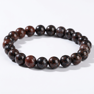 กำไลหินธรรมชาติ คลาสสิค อาเกต ของขวัญสำหรับทุกเพศทุกวัย เครื่องประดับ BU GEMS ราชสถาน รับประกันโดยผู้เชี่ยวชาญจากบุคคลที่สาม - Product Image 1