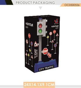 Panneau lumineux en plastique pour enfants, jouets avec son de lumière, ville éducative - Product Image 4