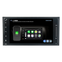 Écran de voiture Android 15.0 pour Toyota universel 7 pouces, CarPlay sans fil, Android Auto, DSP 8 cœurs, 4G+WIFI, radio, GPS, navigation