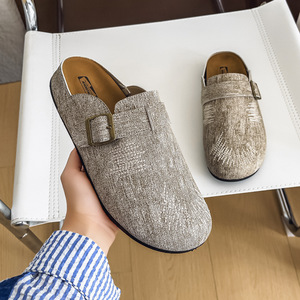 Chaussures de sport en cuir artificiel à enfiler, style décontracté, grande taille, nouvelle collection 2025, pour hommes - Product Image 2